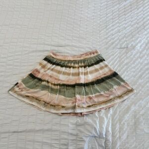 Soft cute skirt with built in shorts girls size 12